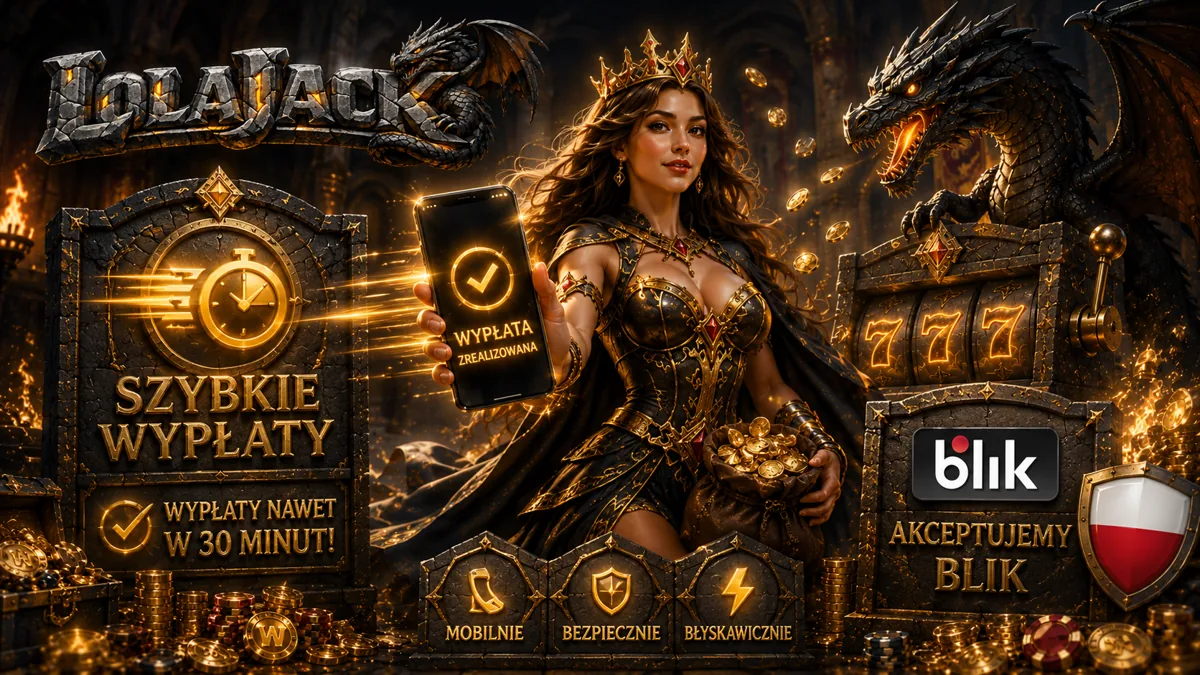 Szybkie wypłaty i BLIK w Lolajack Casino